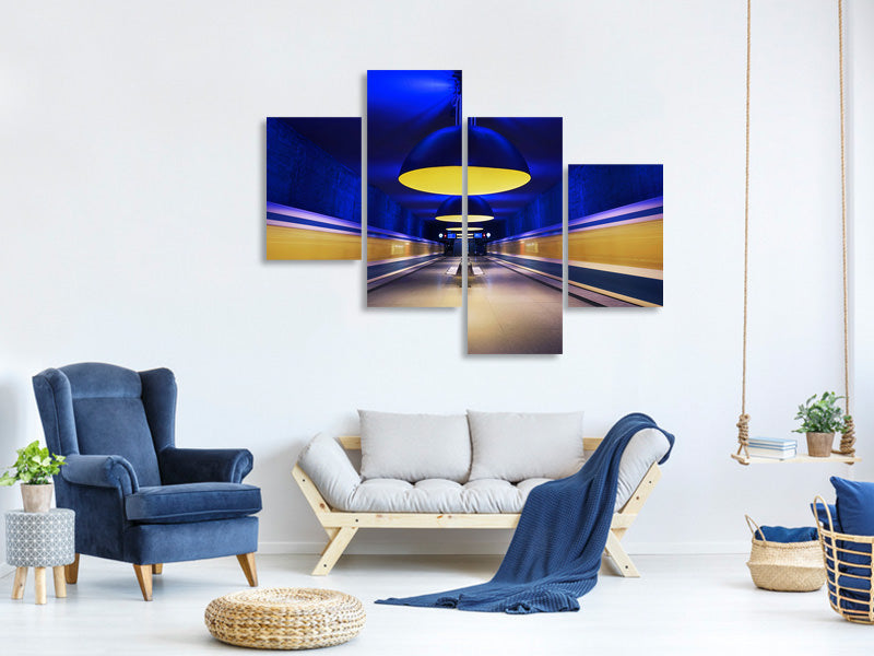 modern-4-piece-canvas-print-underground-lights