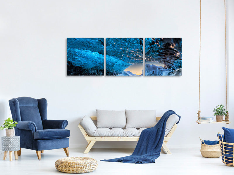 panoramic-3-piece-canvas-print-crystal-cave