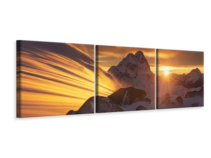 panoramic-3-piece-canvas-print-glacier-light