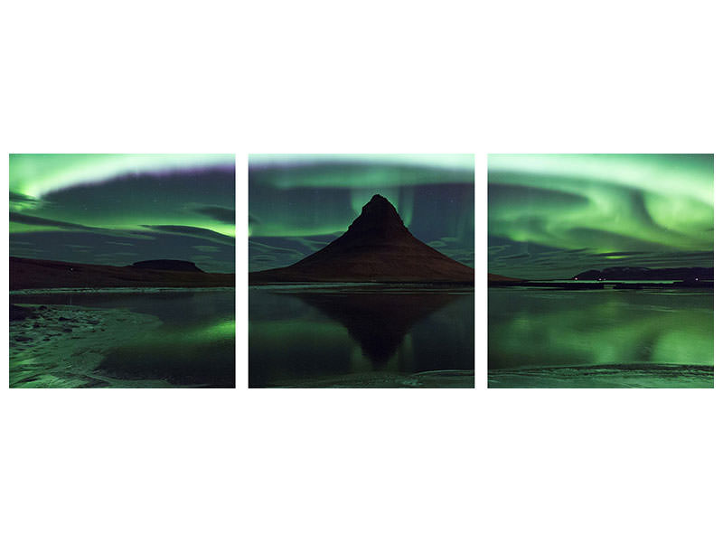 panoramic-3-piece-canvas-print-kirkjufell-aurora