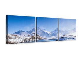 panoramic-3-piece-canvas-print-sundeck-at-the-swiss-mountain-lake