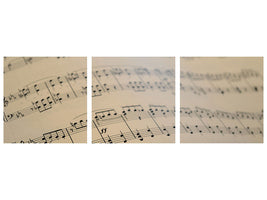 panoramic-3-piece-canvas-print-the-music-notes