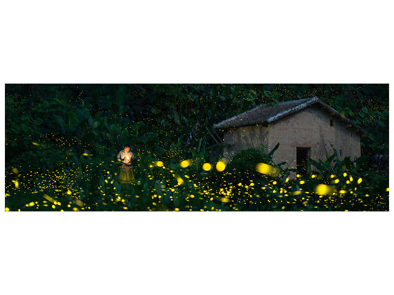 panoramic-canvas-print-a-little-girl-and-firefly