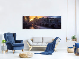 panoramic-canvas-print-amsterdam-keizersgracht