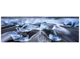 panoramic-canvas-print-blue-diamonds