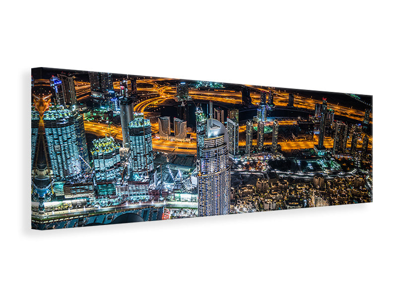 panoramic-canvas-print-dubai-night