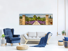 panoramic-canvas-print-lavender-garden