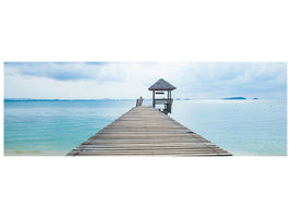 panoramic-canvas-print-ocean-footbridge