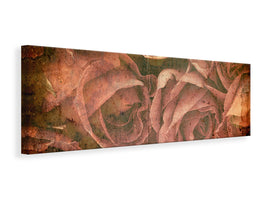 panoramic-canvas-print-rose-bouquet