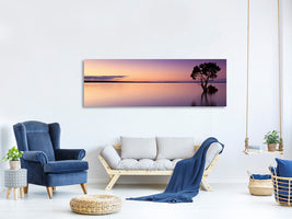 panoramic-canvas-print-sunset-on-the-tree-in-the-water