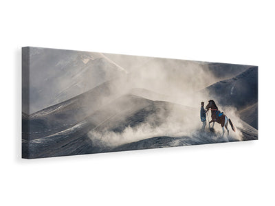 panoramic-canvas-print-the-horseman