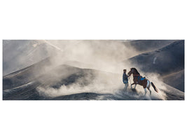 panoramic-canvas-print-the-horseman