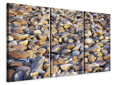 3-piece-canvas-print-beach-stones-ii