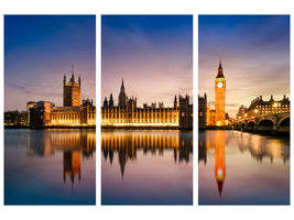 3-piece-canvas-print-big-ben-at-night