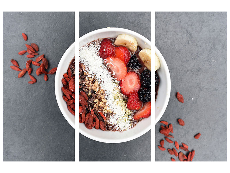 3-piece-canvas-print-breakfast-with-fruits