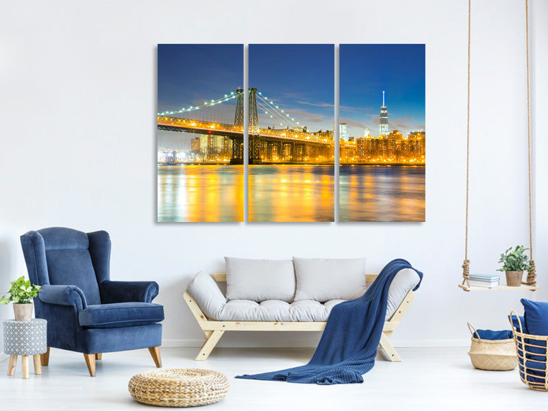 3-piece-canvas-print-brooklyn-bridge-at-night