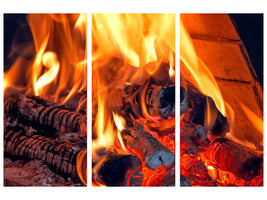 3-piece-canvas-print-campfire