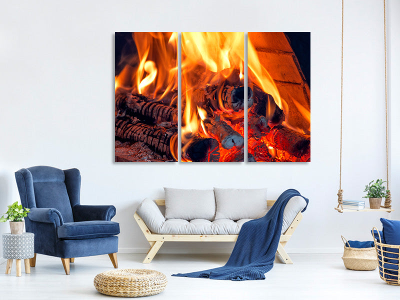 3-piece-canvas-print-campfire