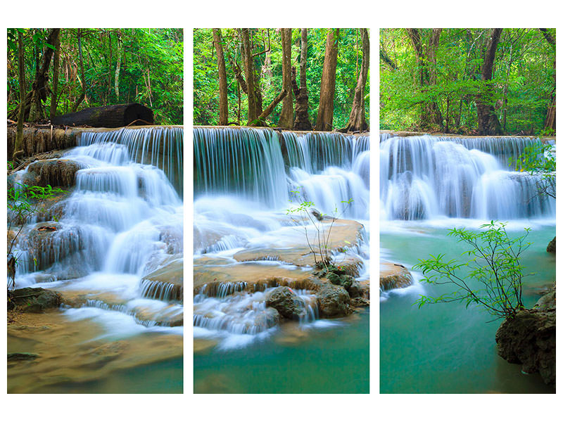 3-piece-canvas-print-cascade-huay-mae-khamin