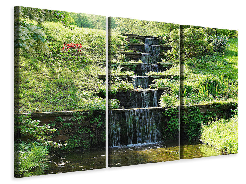 3-piece-canvas-print-design-waterfall