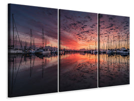 3-piece-canvas-print-evening-mood-in-the-harbor