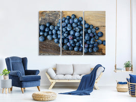 3-piece-canvas-print-fresh-blueberries