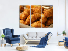 3-piece-canvas-print-fresh-croissants