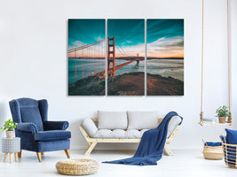 3-piece-canvas-print-golden-gate-in-the-light