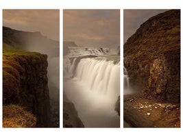 3-piece-canvas-print-gullfoss-iii