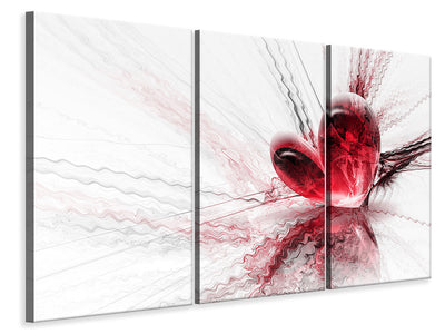 3-piece-canvas-print-heart-reflection