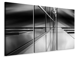 3-piece-canvas-print-lines-and-reflections