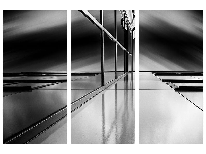 3-piece-canvas-print-lines-and-reflections