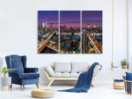 3-piece-canvas-print-manhattan-skyline-during-beautiful-sunset