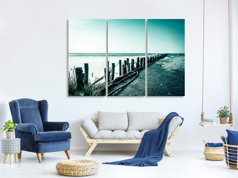 3-piece-canvas-print-mud-flats