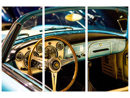 3-piece-canvas-print-oldtimer-interior