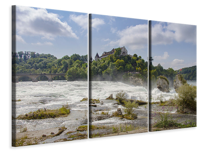 3-piece-canvas-print-raging-rhine-falls