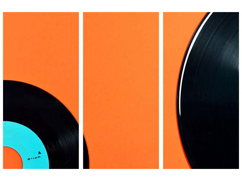 3-piece-canvas-print-retro-vinyl-record-motif