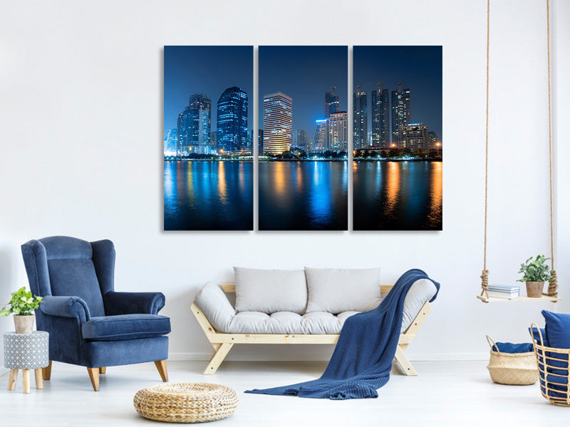 3-piece-canvas-print-skyline-bangkok-by-night