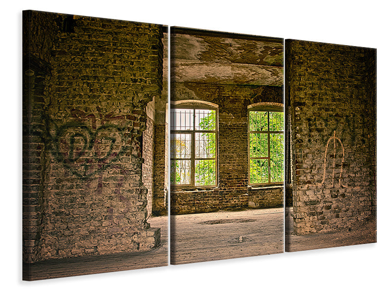 3-piece-canvas-print-stone-house