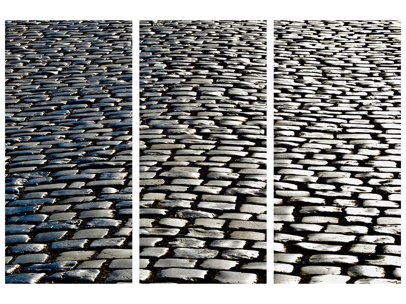 3-piece-canvas-print-stone-pattern