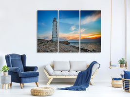 3-piece-canvas-print-sunset-at-the-lighthouse