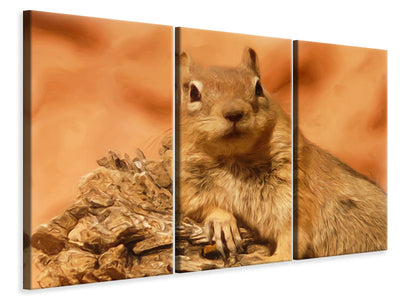 3-piece-canvas-print-sweet-squirrel