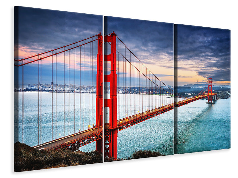 3-piece-canvas-print-the-golden-gate-bridge-at-sunset