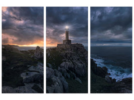 3-piece-canvas-print-the-light-at-the-end-of-the-world