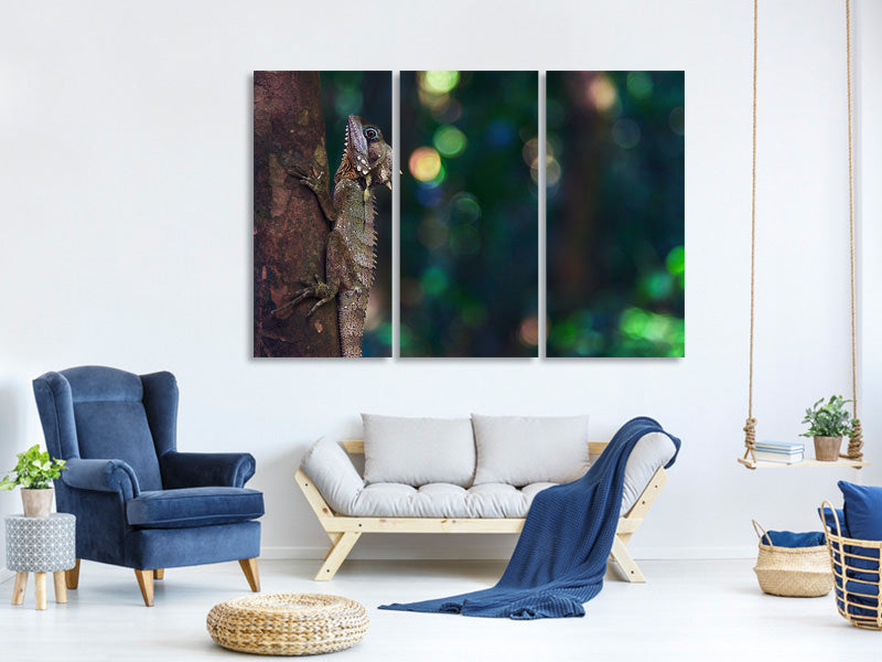 3-piece-canvas-print-the-lizard