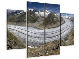 4-piece-canvas-print-aletschgletscher