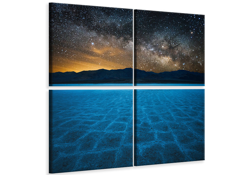 4-piece-canvas-print-alien-world