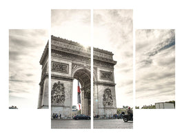 4-piece-canvas-print-arc-de-triomphe