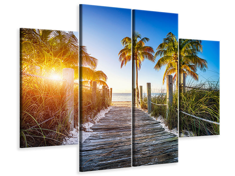 4-piece-canvas-print-beach-away