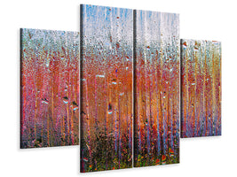 4-piece-canvas-print-behind-glass